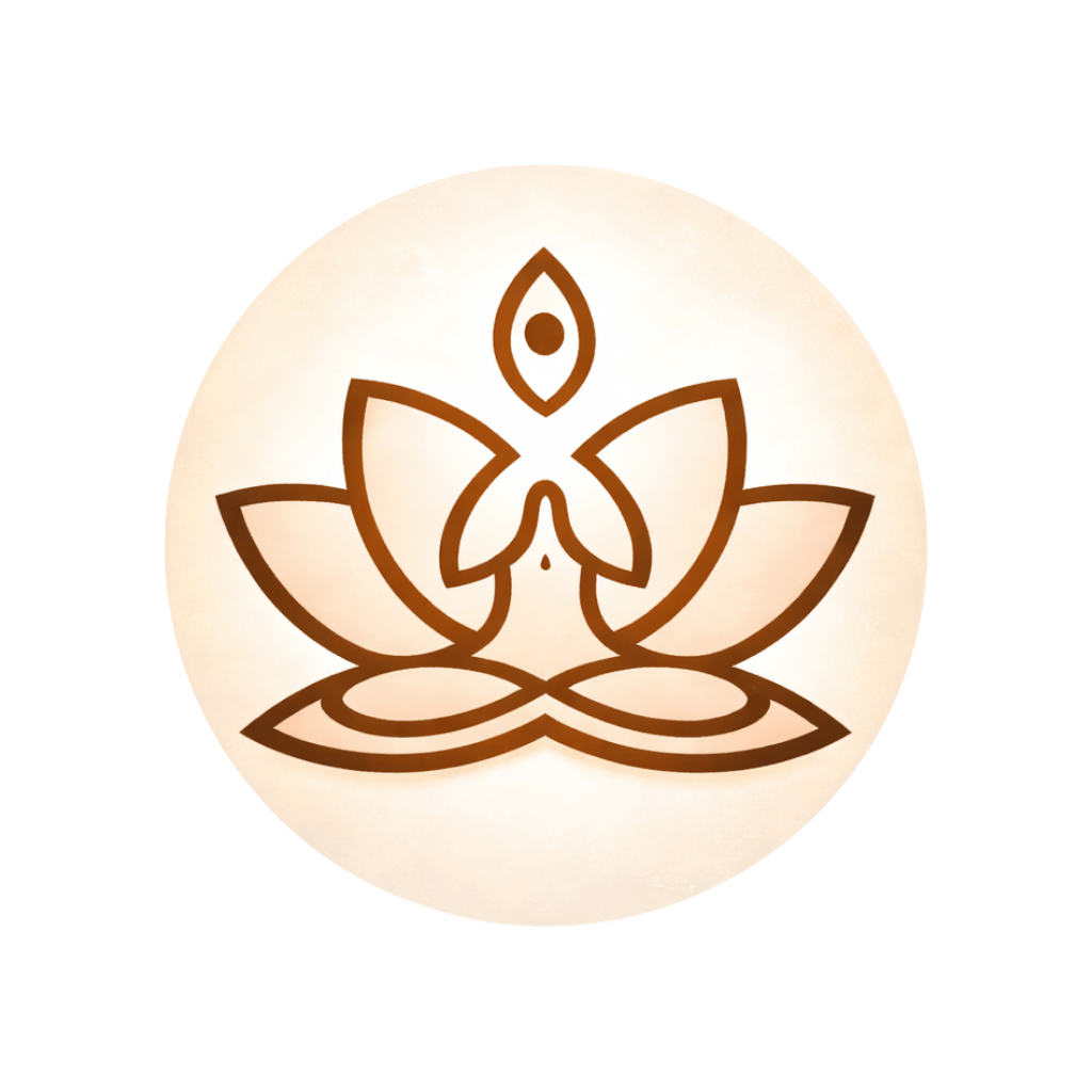 Maya Mukti Sacred Lotus Emblem