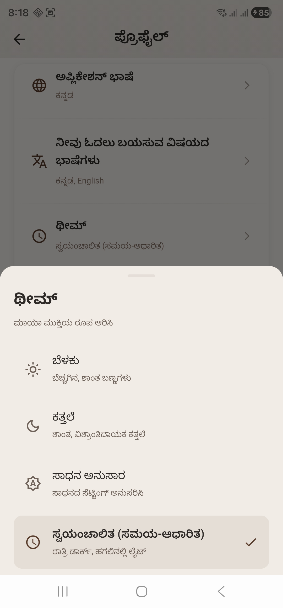 ಕನ್ನಡ ಭಾಷೆ & ಥೀಮ್ಗಳು